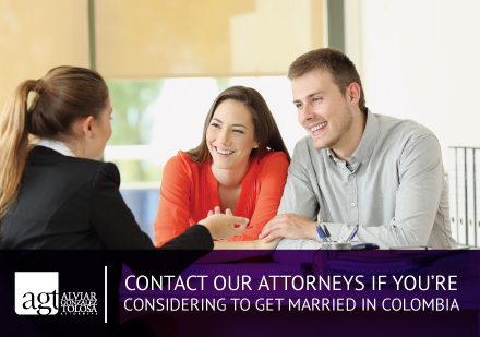 Contact Our Attorneys if you're Considering to Get Married in Colombia